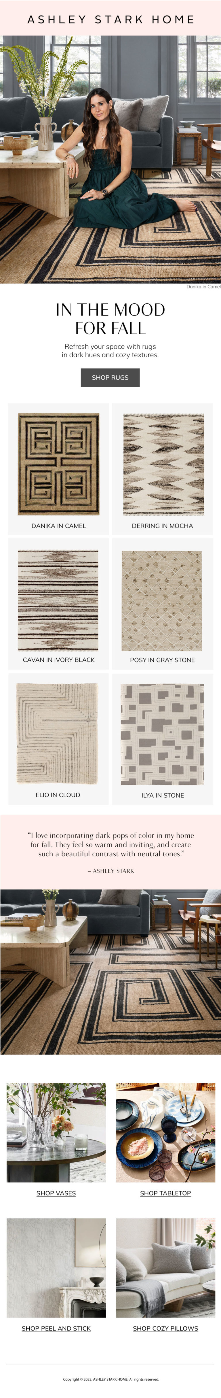 Ashley Stark Home Rugs that Feel Just Like Fall