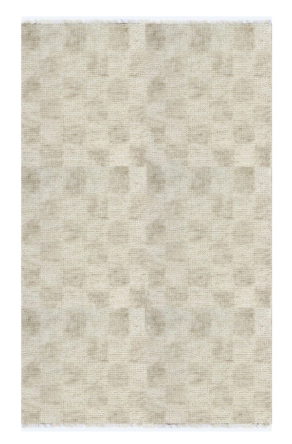 The Rug Imports - Wool & Raw Silk Mosaic - RISMC-01